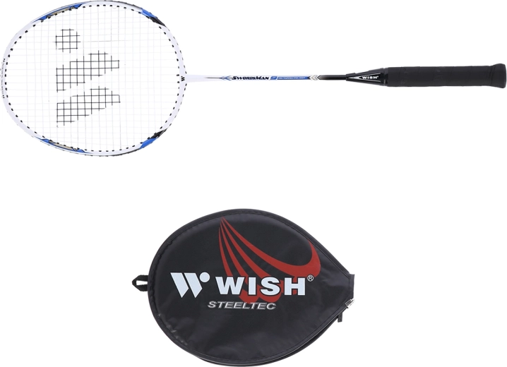 Bedmintonová raketa Wish Steeltec 9 modrá