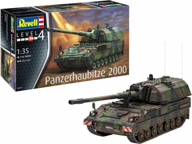 Model tanku Panzerhaubitze 2000