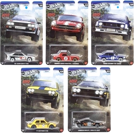 Hot Wheels Silver Series – zberateľský model LANCIA Rally 1:64