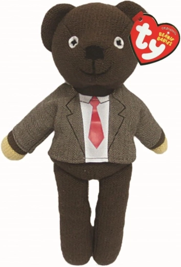 Ty Mr. Bean plyšový medvedík Teddy s bundou a kravatou 20 cm - 1 kus
