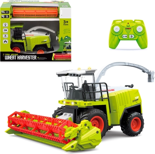 RC kombajn 1:24 so svetlom a zvukom