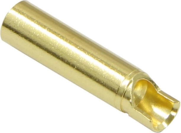 Pozlátený konektor 4 mm zásuvka Jamara - 1 kus
