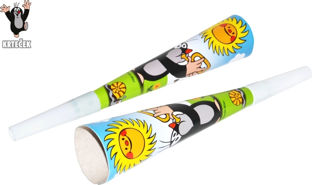Párty trúbky Krtko a kamaráti 20 cm (6 ks)