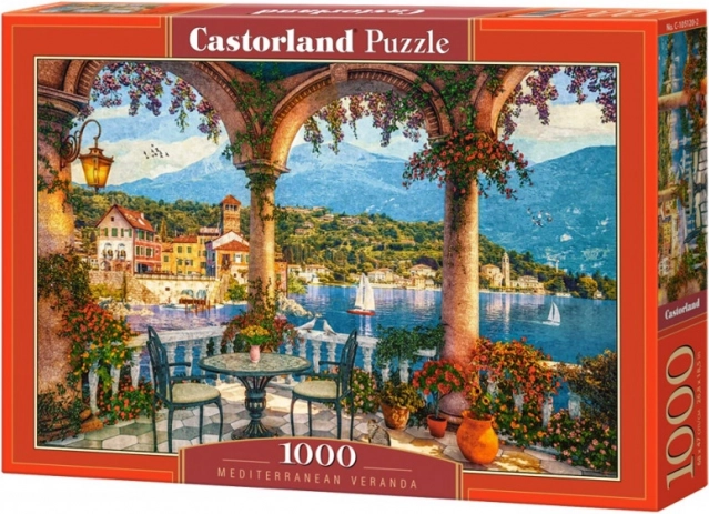 Puzzle 1500 dielikov Stredomorská veranda