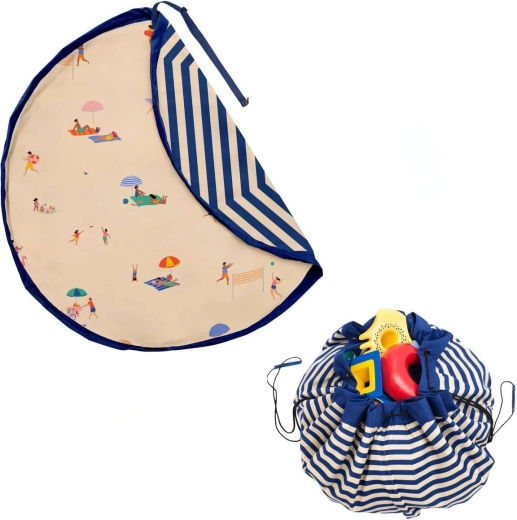 Play&Go Noomad outdoor hracia deka a vak na hračky beach