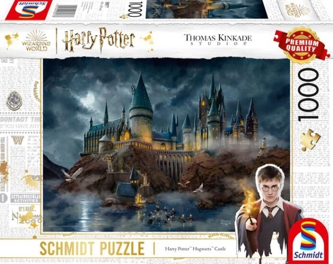 Puzzle Harry Potter Rokfortský hrad 1000 dielikov
