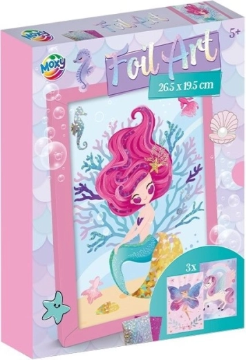 Moxy kreatívna sada Foil Art – víly