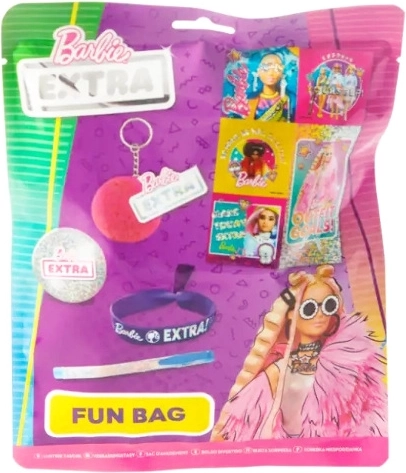 Barbie Extra prekvapivá kabelka – darčekový set pre fanúšičky