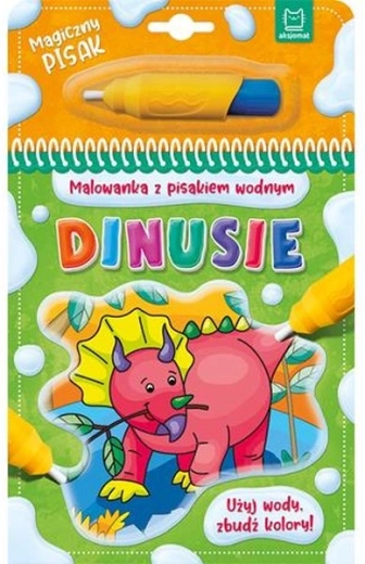Maľovanie vodným fixom – Dinoši