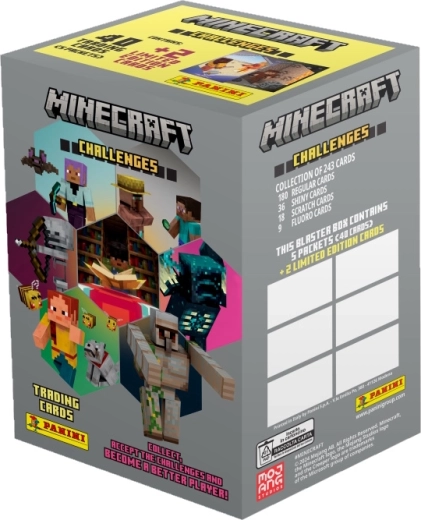 Minecraft zberateľské karty – Challenges blaster box