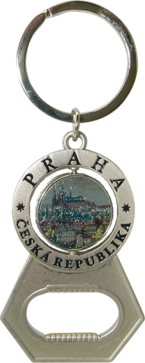 Prívesok na kľúče s otváračom Hradčany SPARKYS