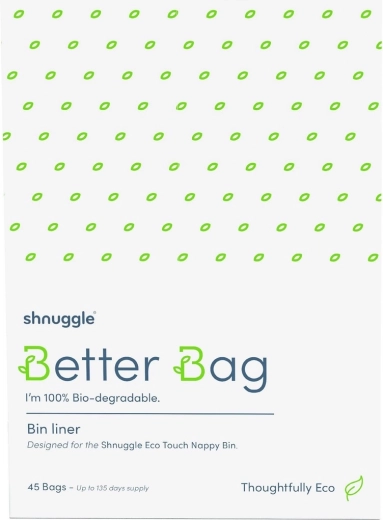 Shnuggle Better Bag 100% biologicky rozložiteľné vrecká do koša na plienky