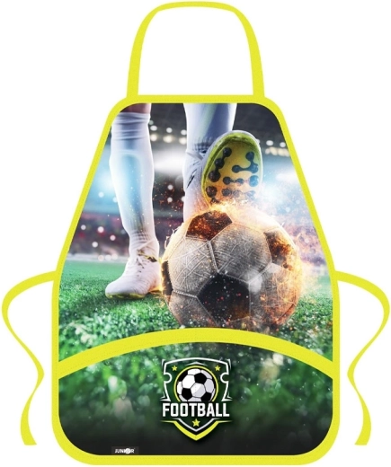 Detská zástera na výtvarnú výchovu Futbal - 1 kus