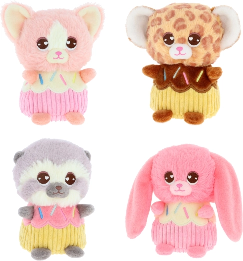 Voňavé plyšové cupcaky KEEL 16 cm – 4 druhy