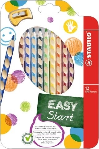 STABILO EASYstart súprava pasteliek pre ľavákov