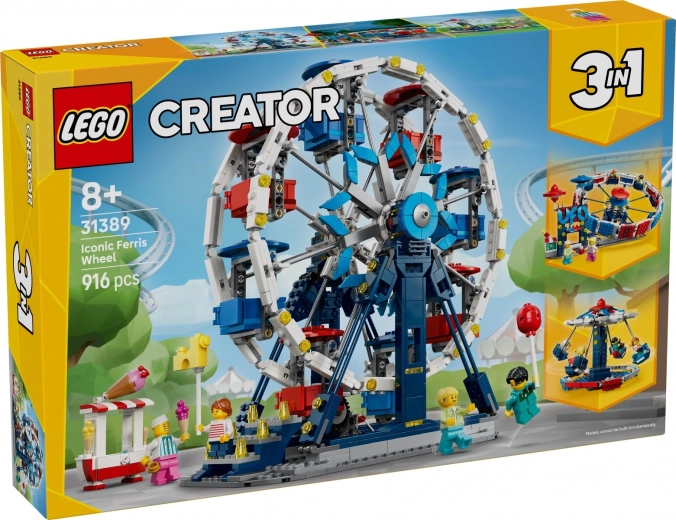 LEGO Creator 3 v 1 ikonické ruské koleso
