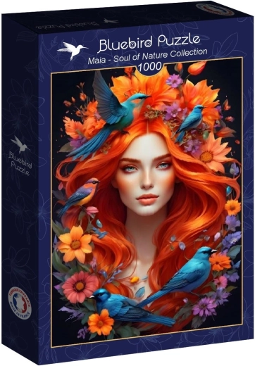 Bluebird puzzle Maia – kolekcia Duše prírody 1000 dielikov