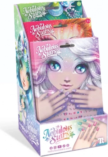 Nebulous Stars nálepky na nechty pre deti