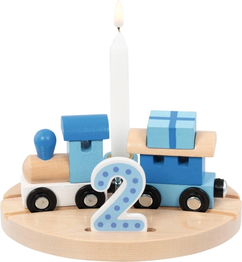 Narodeninový vláčik Oslo s číslami 1–6