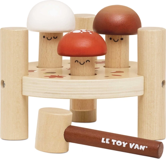 Le Toy Van drevená zatĺkačka s kolíkmi
