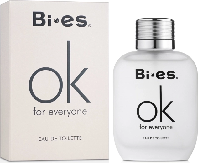 Tester toaletnej vody unisex BI-ES OK for Everyone 100 ml