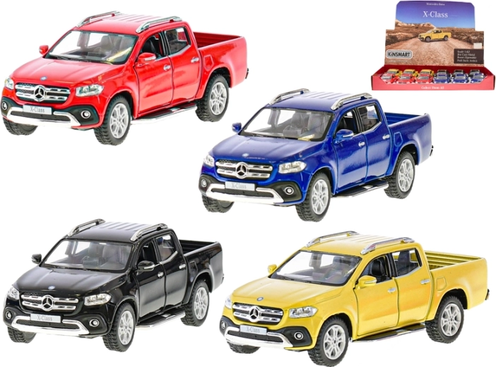 Kovový model MERCEDES‑BENZ X‑Class 1:42 so spätným chodom 13 cm