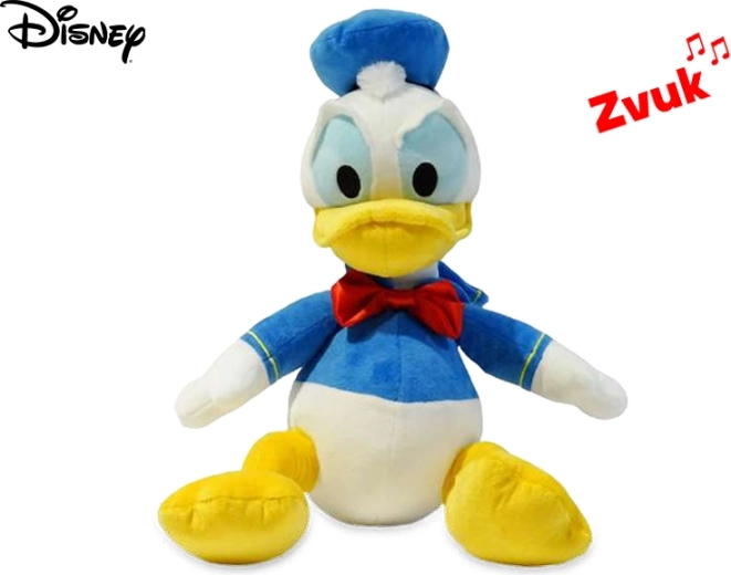 Plyšová kačica DONALD so zvukmi 24 cm