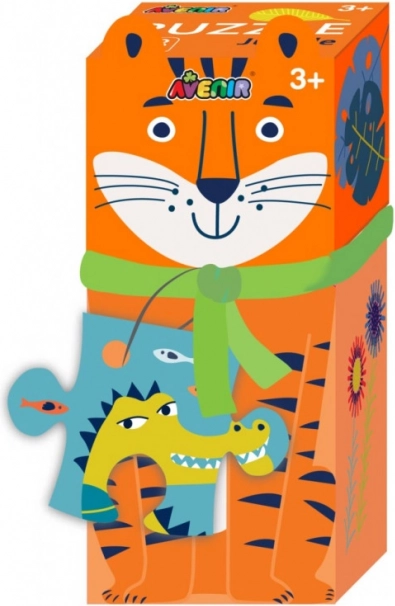 Puzzle 28 dielikov – džungľa