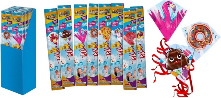 Lietajúce draky s motívom Spiderman v rôznych druhoch