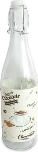 Sklenená fľaša s patentným uzáverom TORO 540 ml Café Bistro