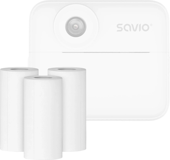 Termálne papierové role pre instantný fotoaparát Savio AN-01, 57 × 23 mm, 5 m (sada 3 ks)