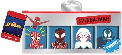 Sada gúm Spider-Man v puzdre (Sketch), 5 ks