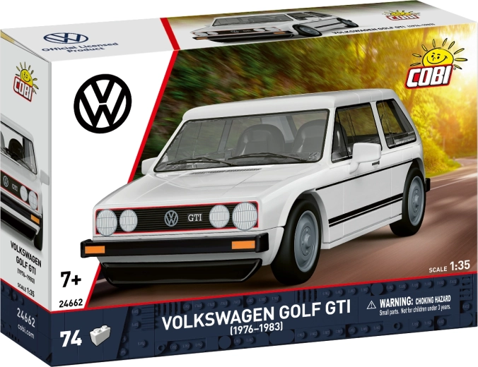 Cobi Volkswagen Golf GTI 1976–1983 stavebnica 1:35 (74 dielikov)