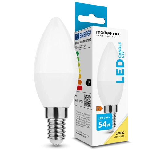 LED sviečková žiarovka 7 W E14 2700 K 700 lm 200° Modee Lighting