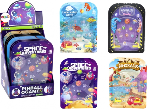 Vreckový Pinball Flipper Kozmos Dinosaury Oceán