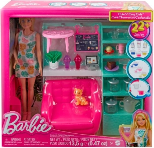Barbie Káva a Relaxačný Kútik