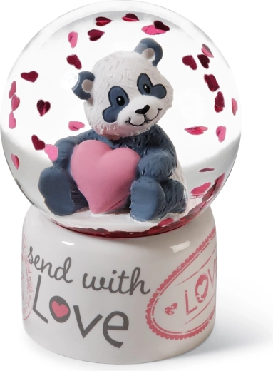 NICI snehová guľa panda Love 6,5 cm