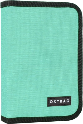 Školský peračník UNICOLOR Mint s 2 chlopňami, prázdny