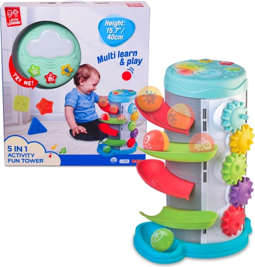 Interaktívna veža s prekvapením 5v1 HAP-P-KID