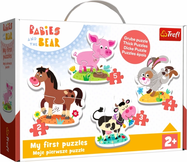 Puzzle Baby Classic: Na farme