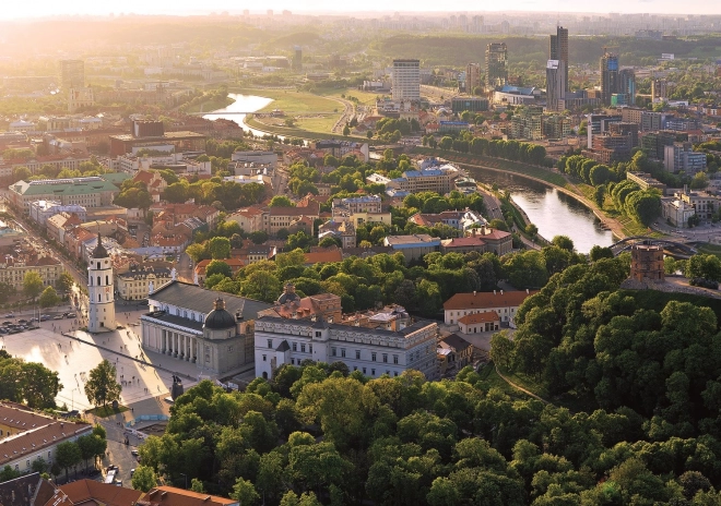 Puzzle Vilnius, Litva 1000 dielikov