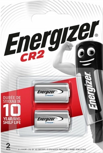 Lítiová batéria CR2 3V ENERGIZER, balenie 2 ks