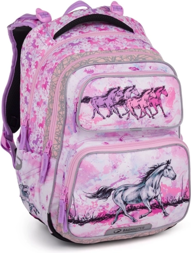 Bagmaster školský batoh dopi 24 a – kôň