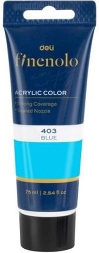 Akrylová farba svetlomodrá 75 ml