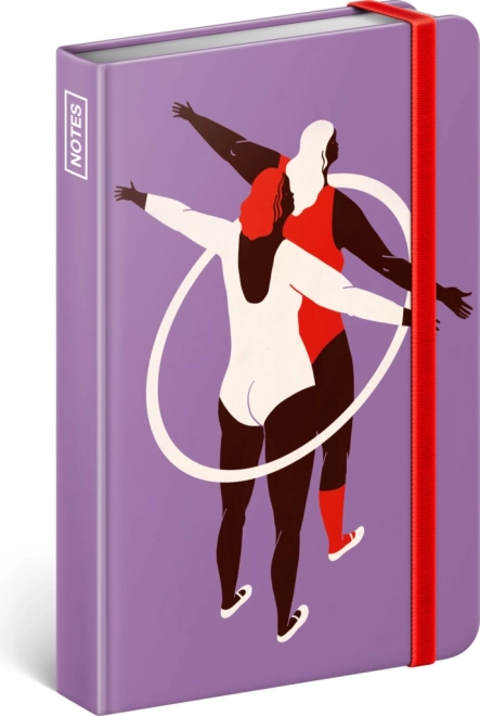 Elegantný zápisník Tomski & Polanski s linkovanými stránkami