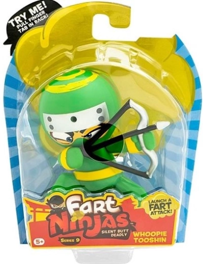 Fart Ninjas Whoopie Tushin zberateľská figúrka so zvukom
