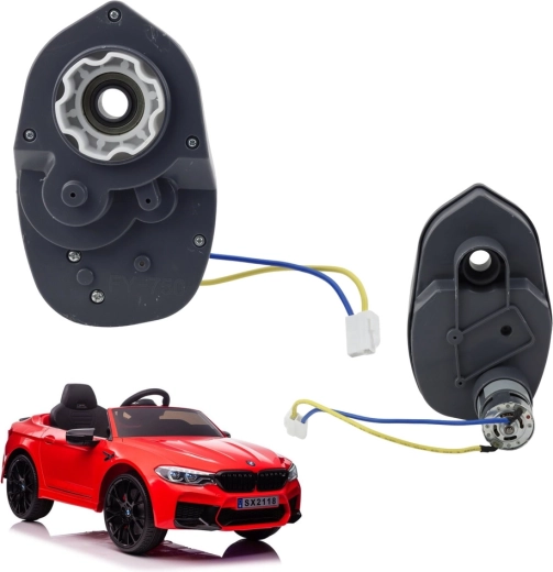 Motor s prevodovkou 24 V pre elektrické auto BMW M5 DRIFT