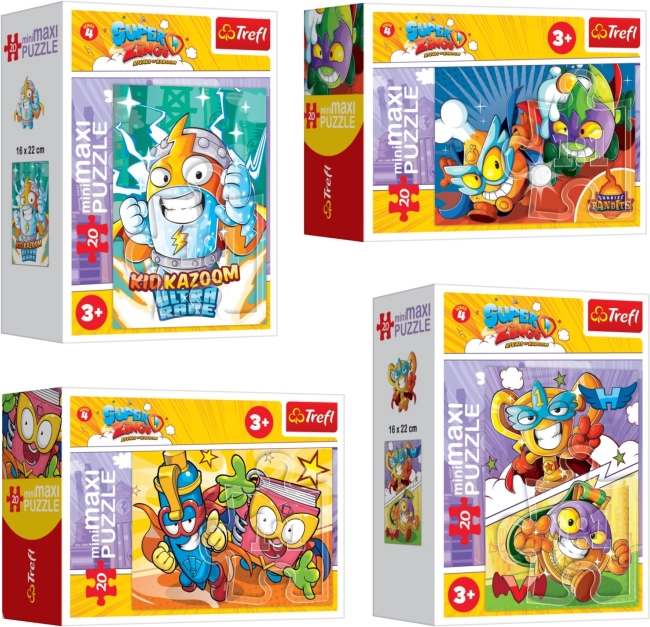 Puzzle Kid Kazoom a Super Zings: Do akcie