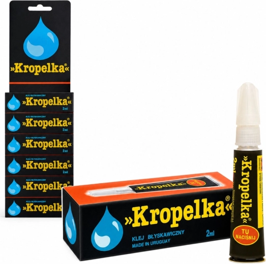 Sekundové lepidlo Kropelka 2 ml - 1 kus
