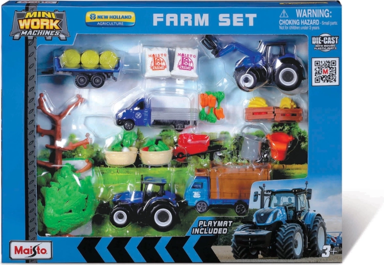 Maisto Mega farmársky set New Holland